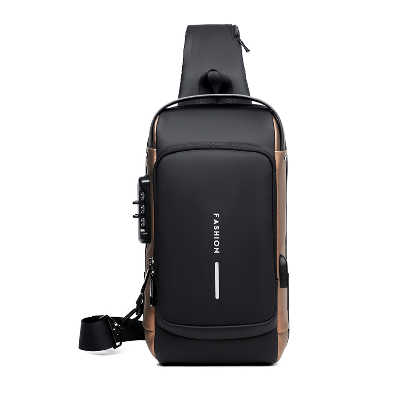 Men Accessories For Travel - Borsa a Tracolla Multifunzione Antifurto USB