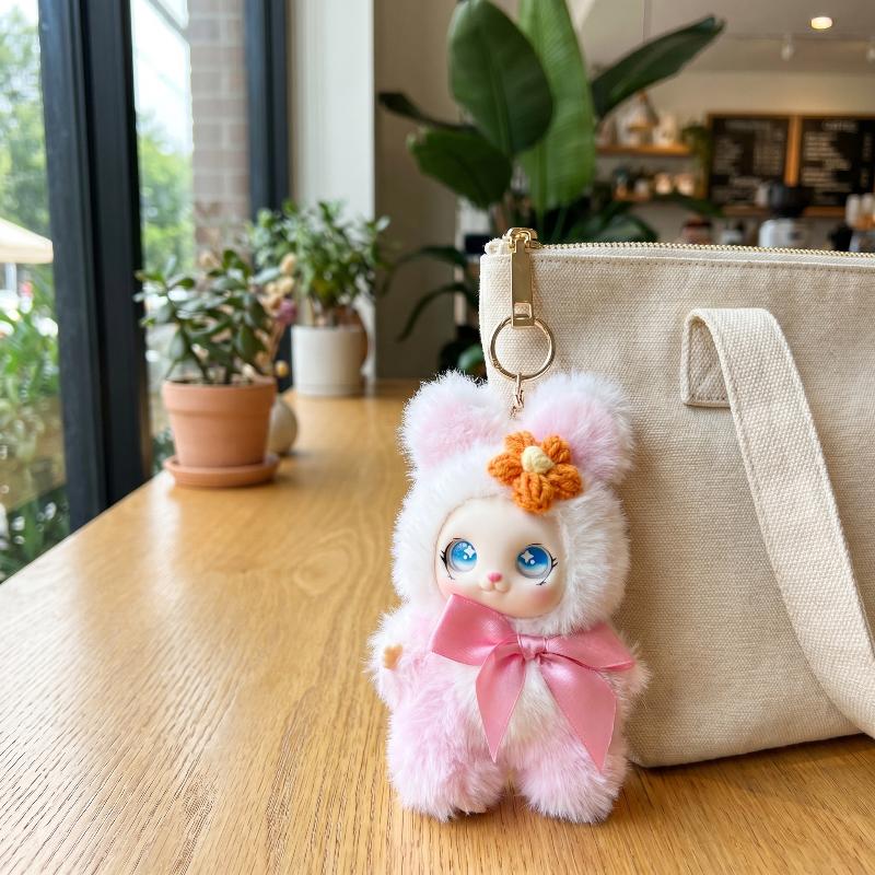 Men Keychain Accessories - Portachiavi in peluche a forma di