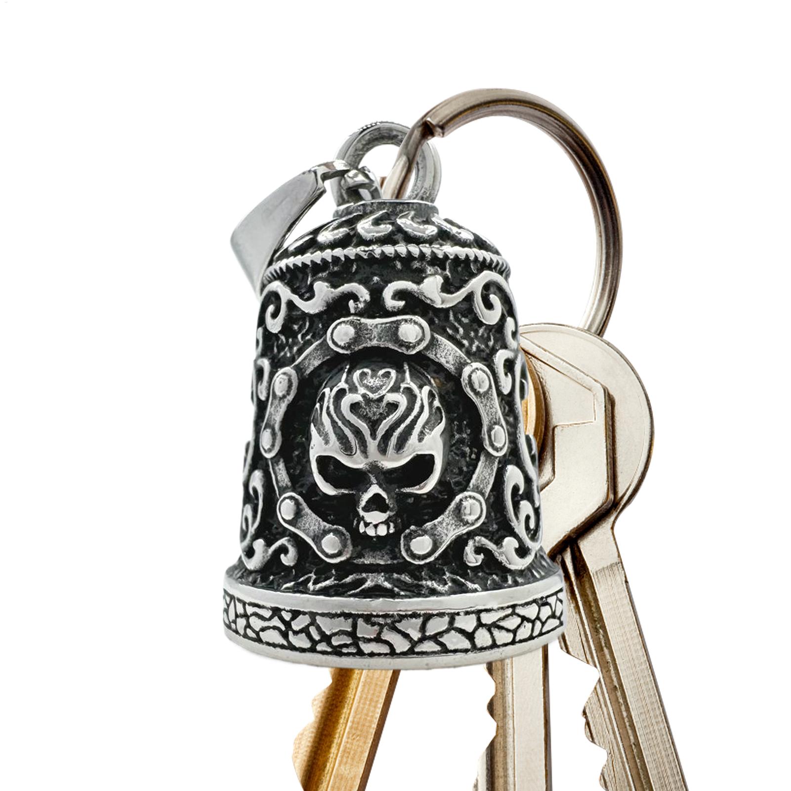 Men Accessories Hand - Campanello a forma di teschio, decorazione