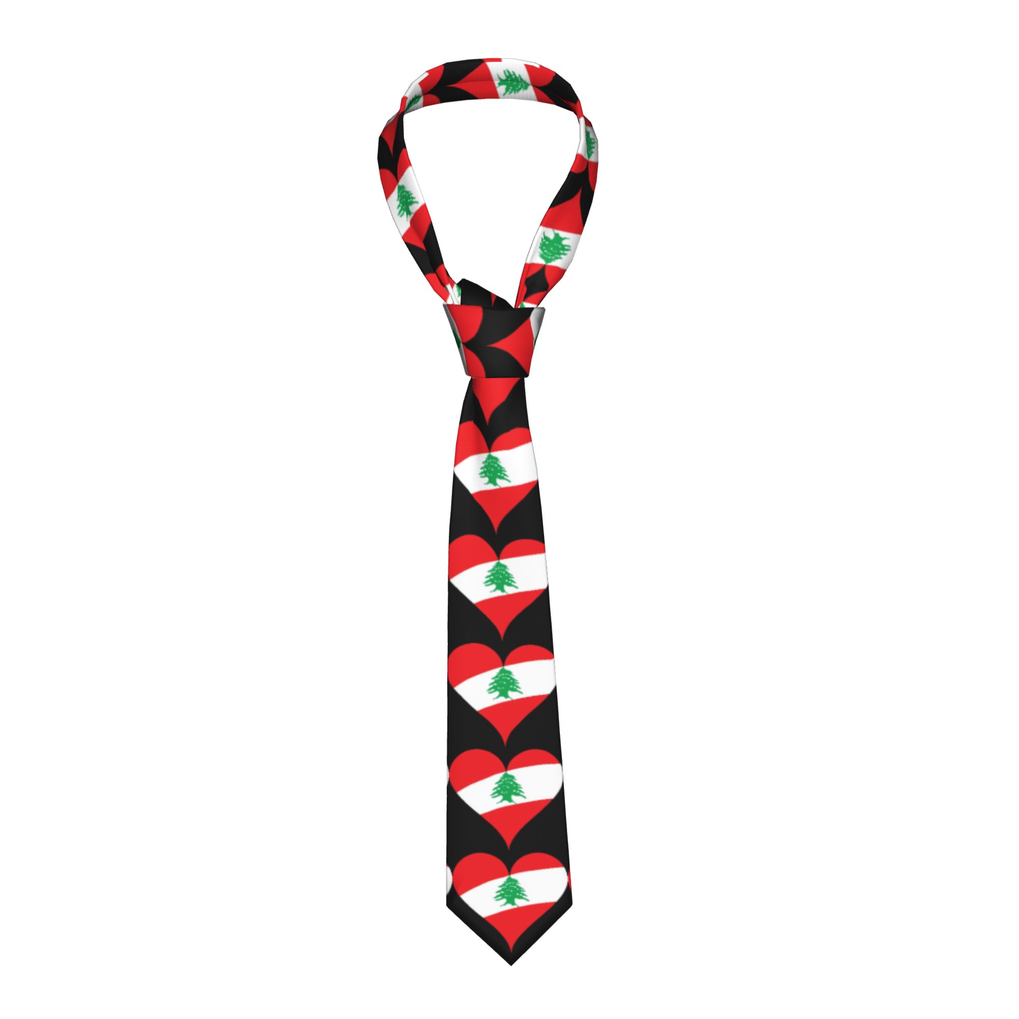 Men Accessories Lebanon - Cravatta con Bandiera del Libano a