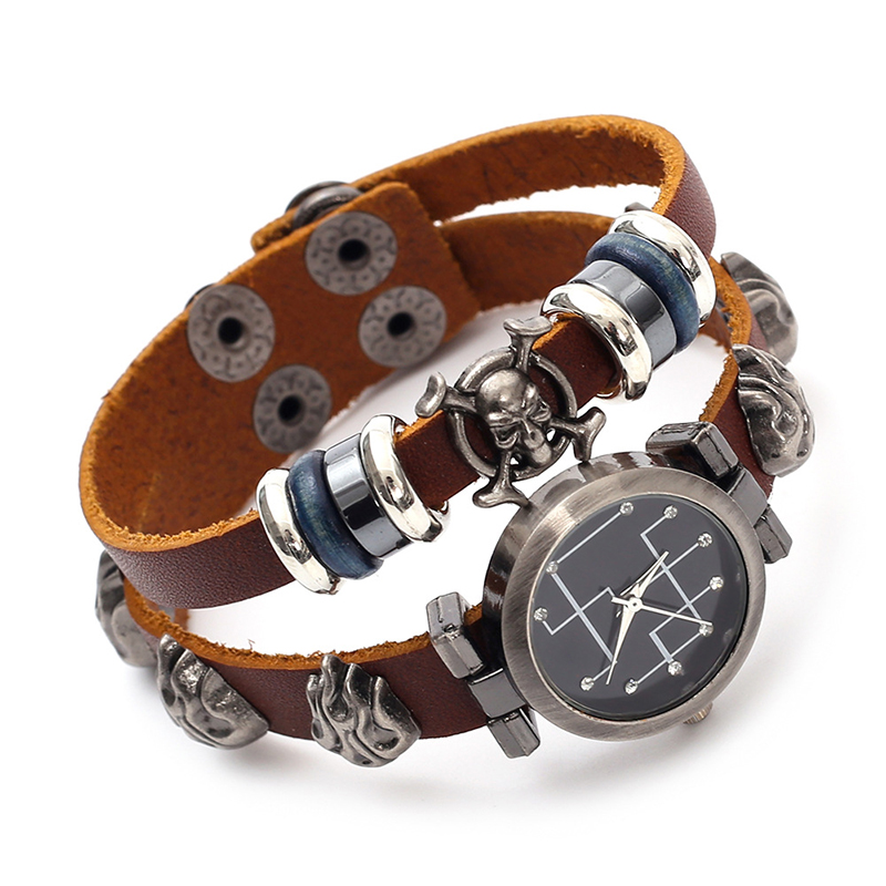 Men Accessories Pk - Orologio da Polso Hip Hop Punk