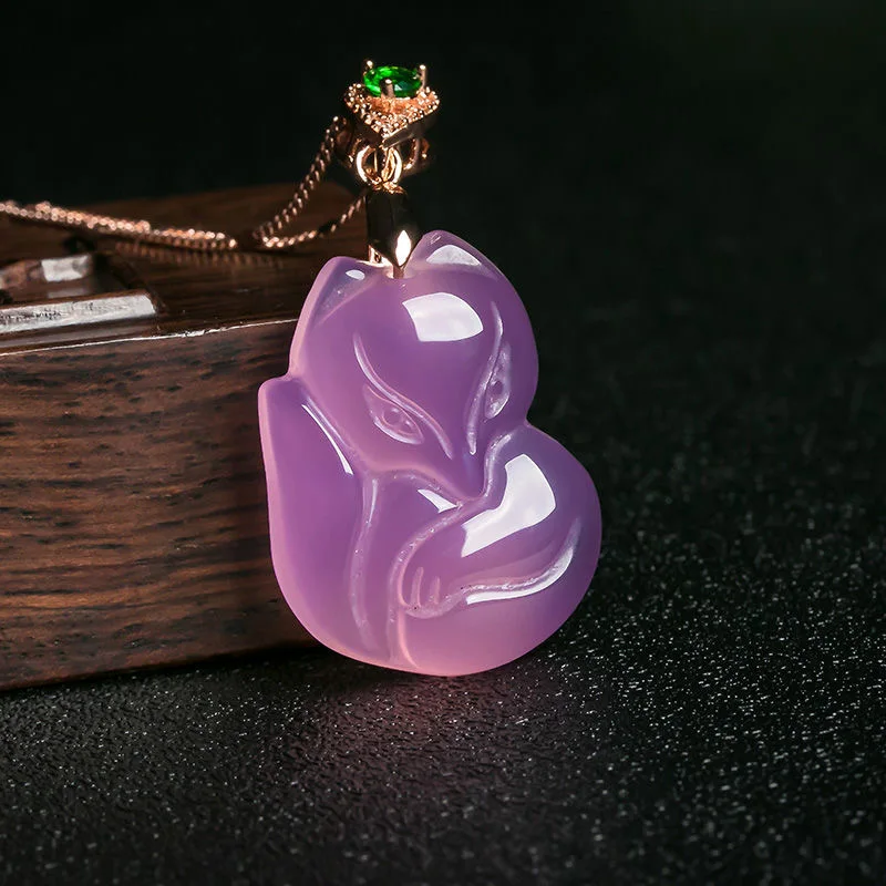 Men Accessories Hand - Naturale Agata Viola Volpe Monili Della