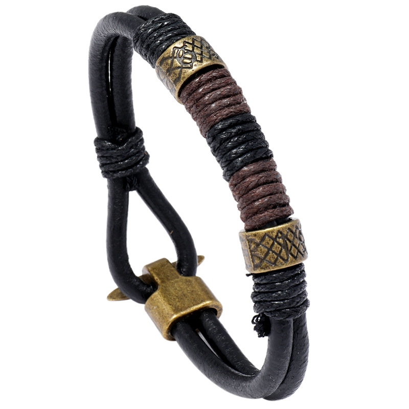 Men Accessories Pk - Bracciale etnico da uomo in stile