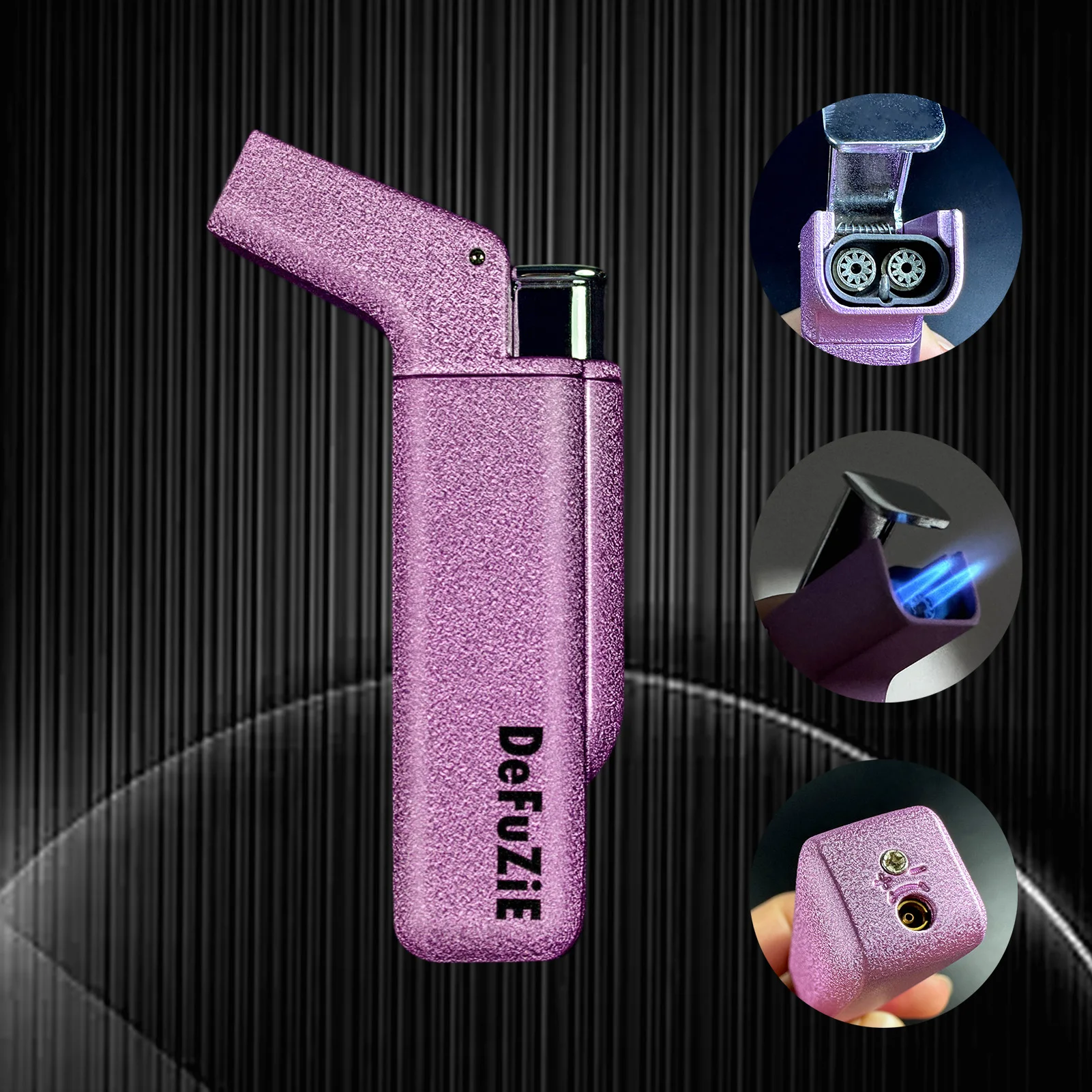 Men Accessories Pk - Accendino DefuZiE a torcia antivento con