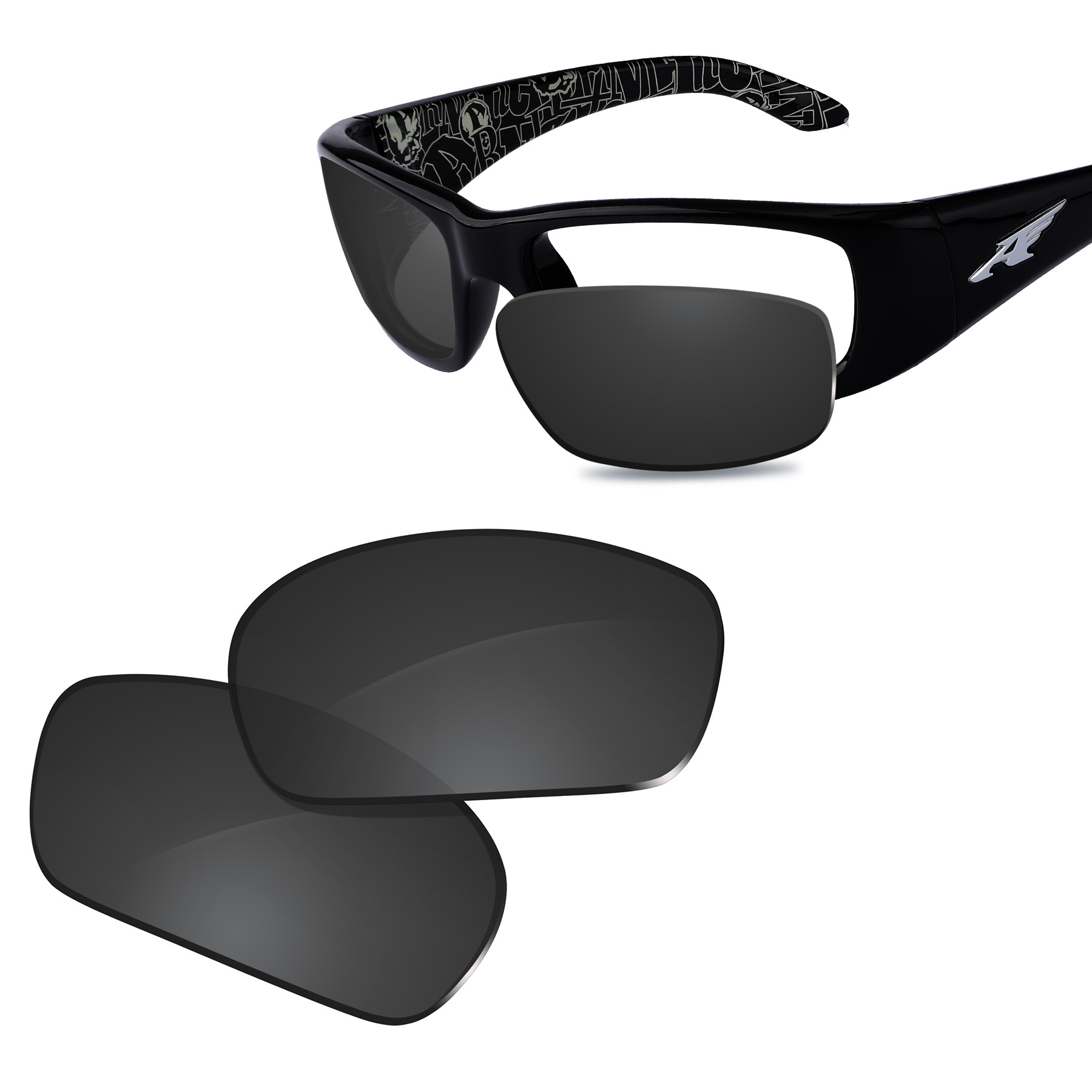 Men Accessories Drawing - Glintbay lenti di ricambio polarizzate New