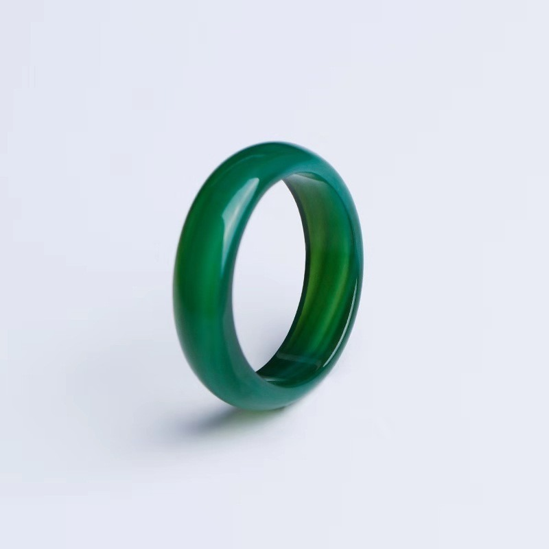 Men'S Accessories Hand Bands - Anelli intagliati a mano in corniola