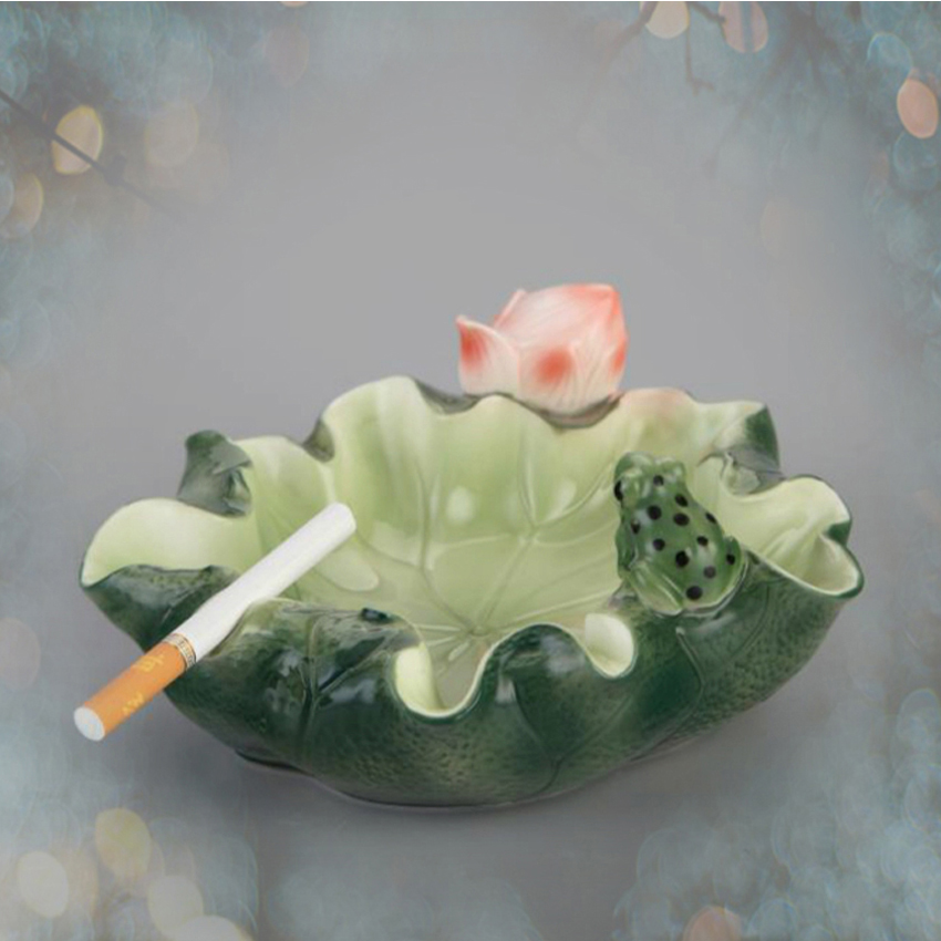 Men'S Accessories Tray - Posacenere Lotus in ceramica per uomo,