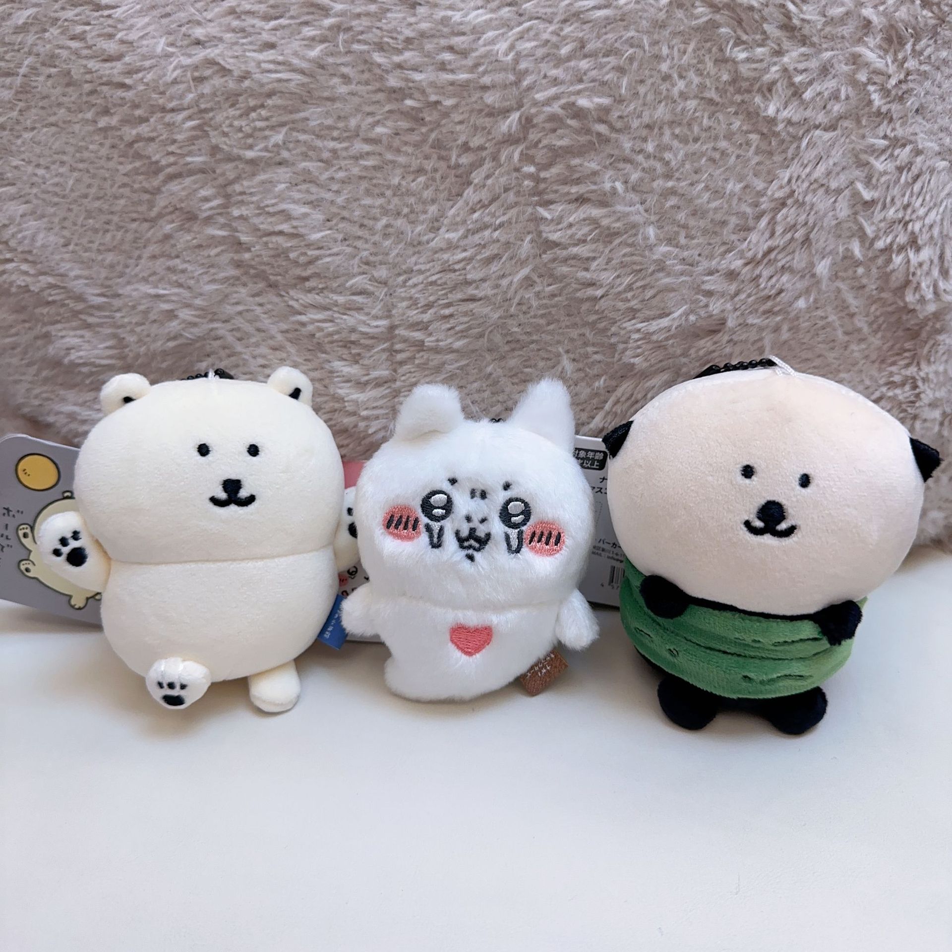 Men Keychain Accessories - Portachiavi in peluche Jiyi: simpatico orso