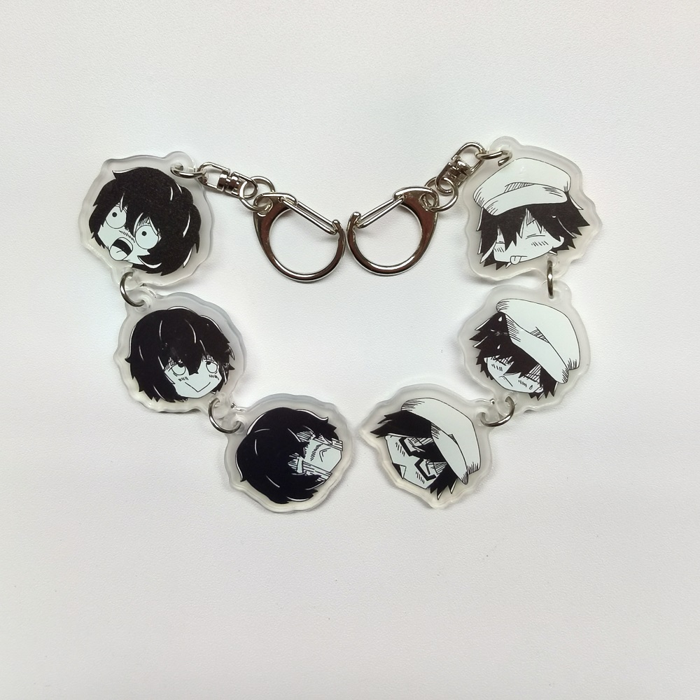 Men'S Accessories Tray - Portachiavi Anime in Acrilico con Design