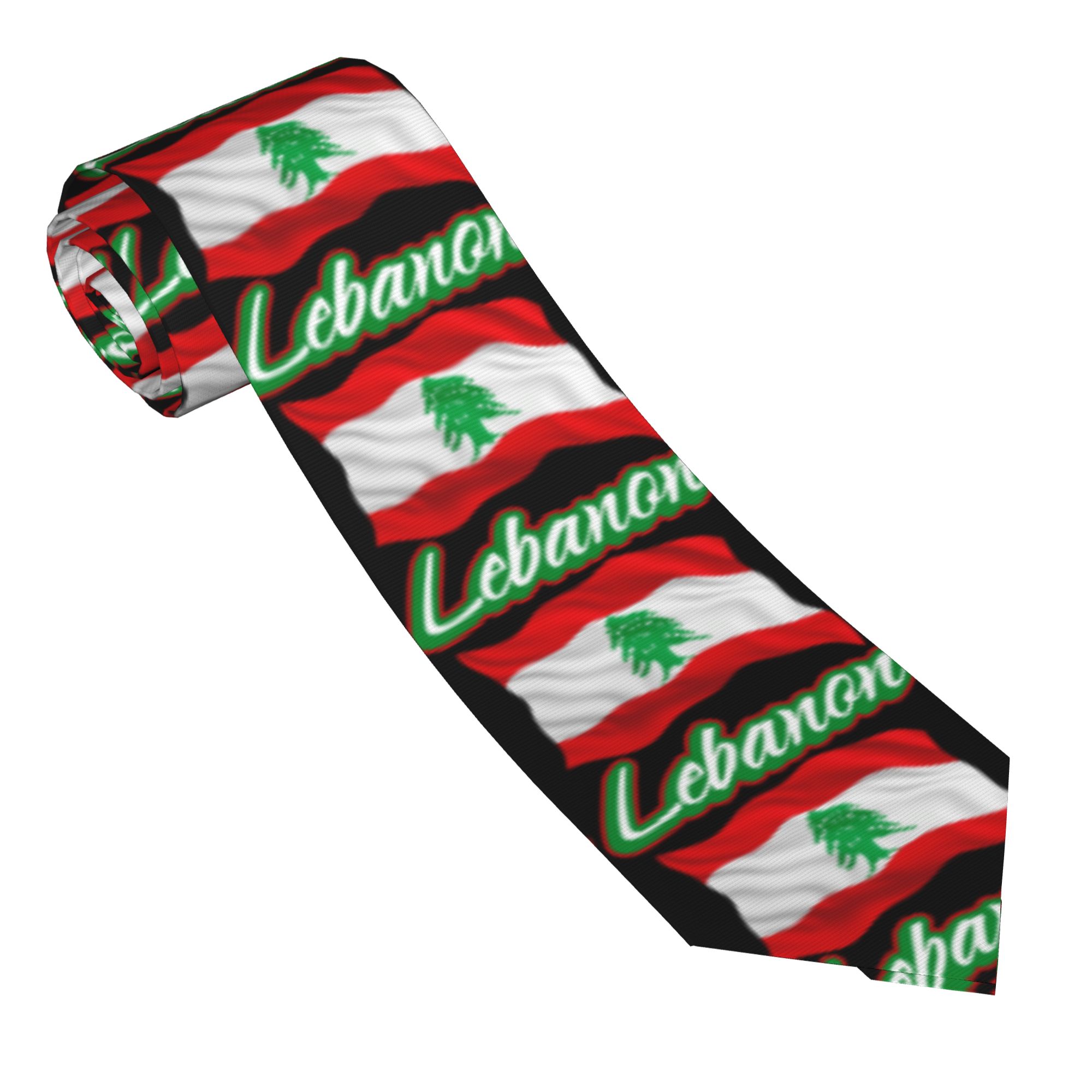 Cravatta con Bandiera del Liba - Men Accessories Lebanon recensione e prezzo