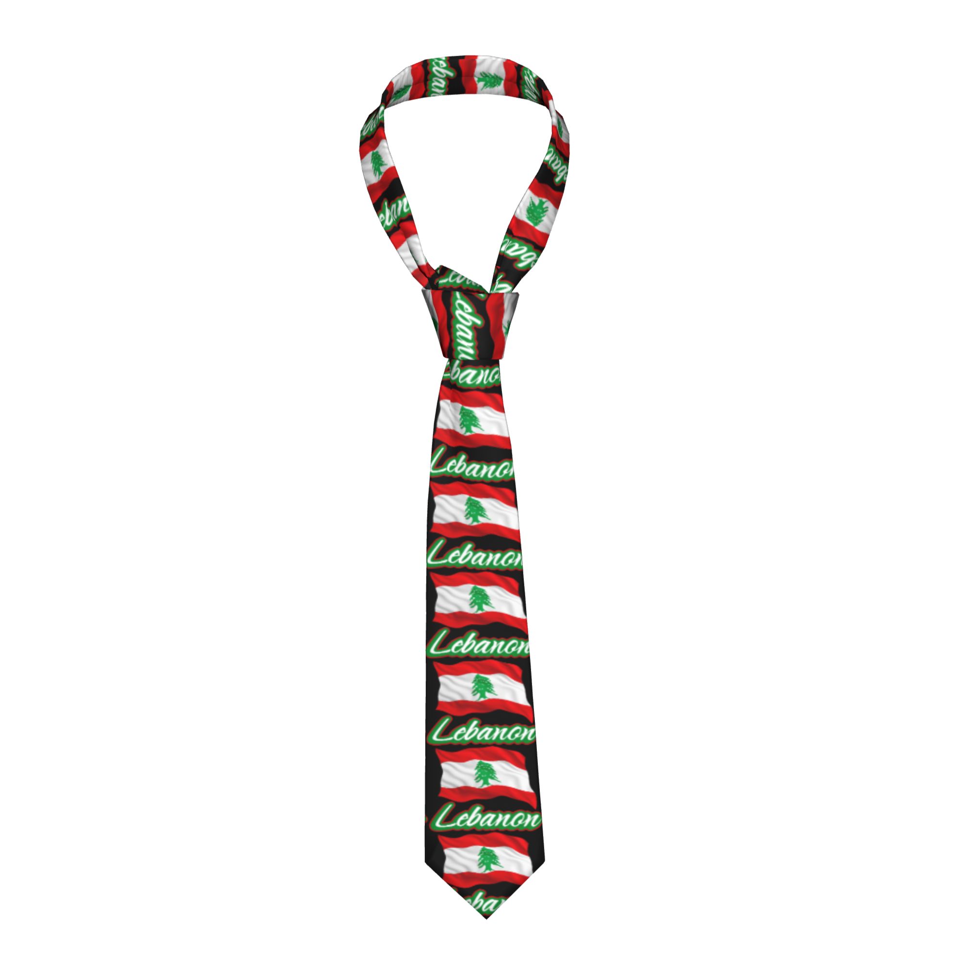 Cravatta con Bandiera del Liba - Men Accessories Lebanon recensione e prezzo
