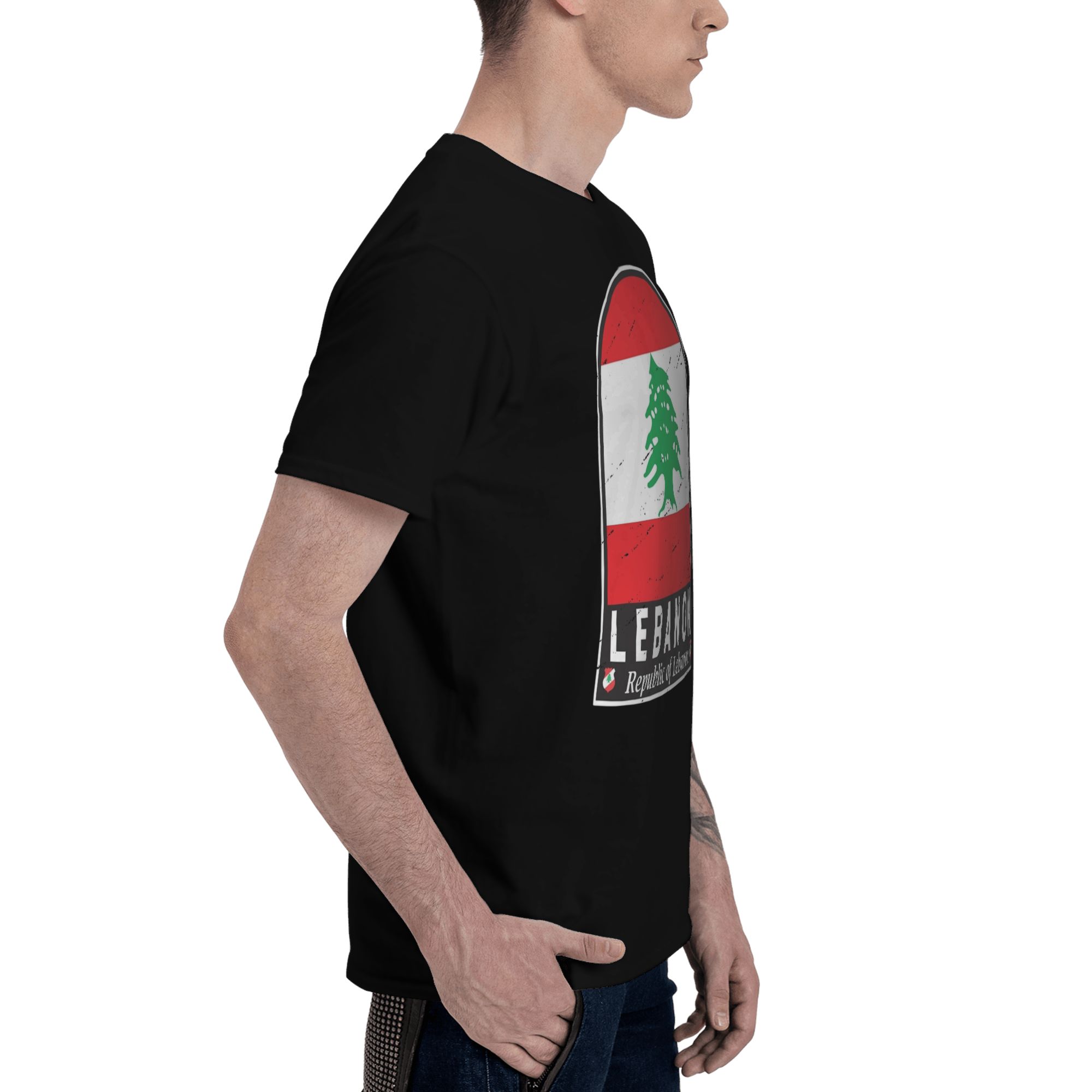 Magliette con Bandiera del Lib - Men Accessories Lebanon recensione e prezzo