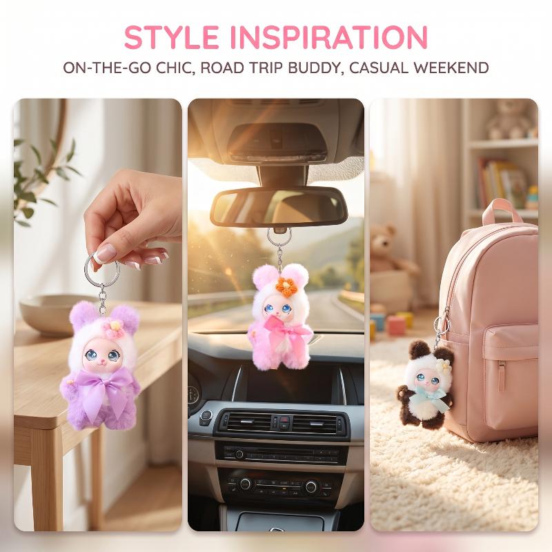 Portachiavi in peluche a forma - Men Keychain Accessories recensione e prezzo