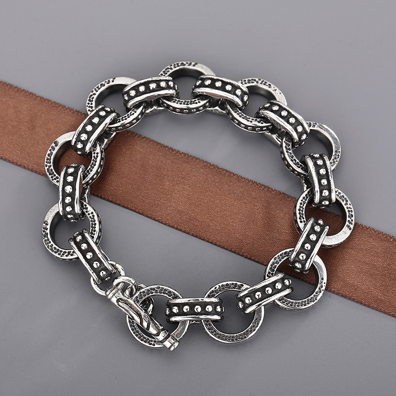 Braccialetto a catena da motoc - Men'S Accessories Hand Bands recensione e prezzo