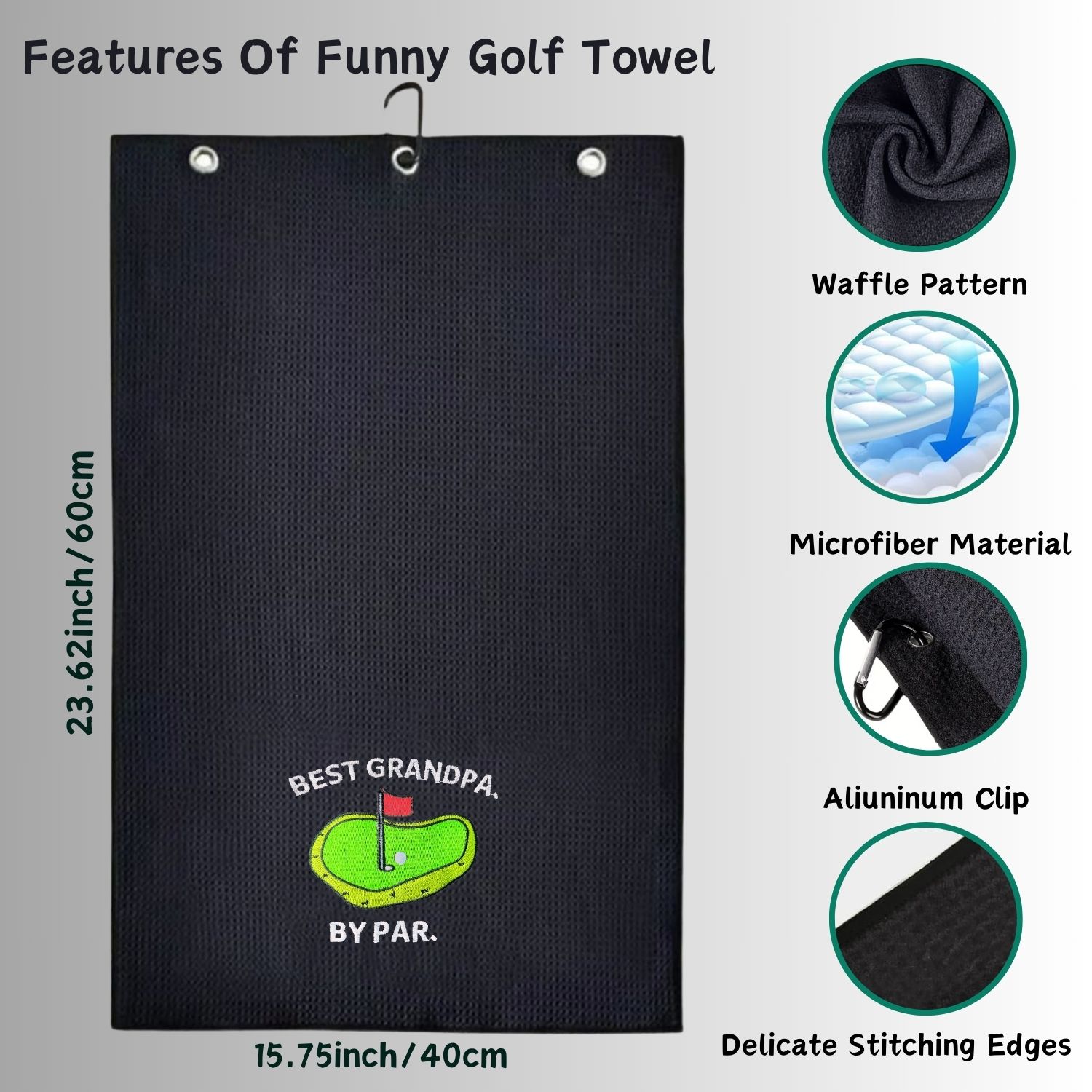 Asciugamano da Golf Premium in - Men'S Accessories Premium recensione e prezzo