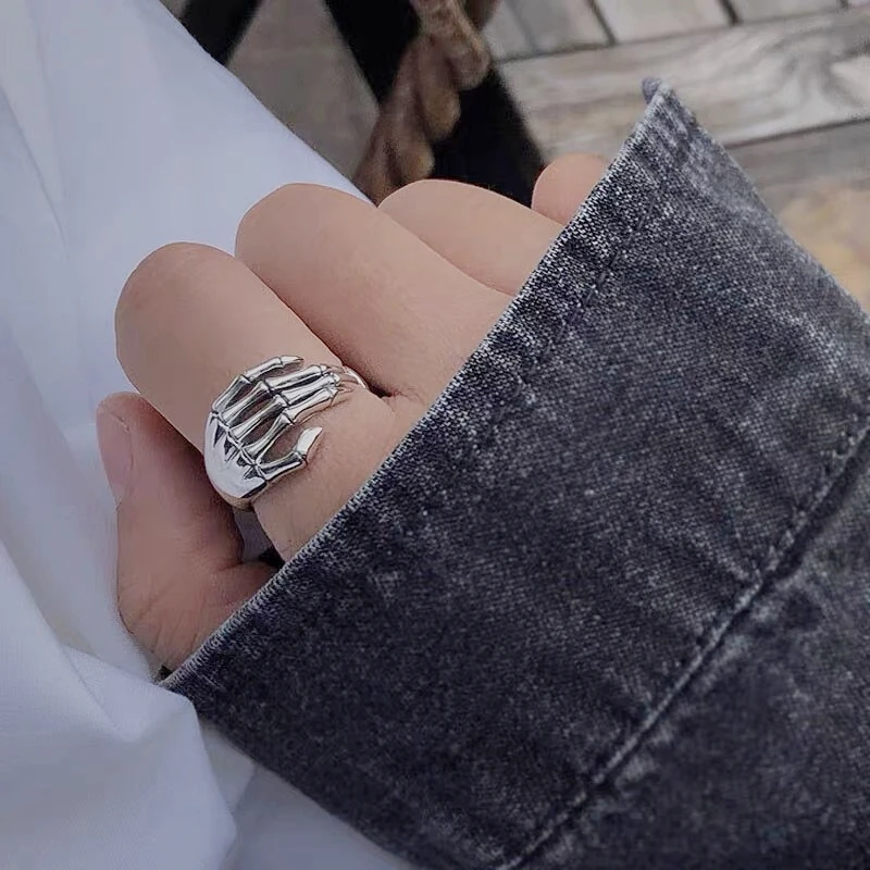 Anello aperto con palmo a mano - Men'S Accessories Hand Bands recensione e prezzo