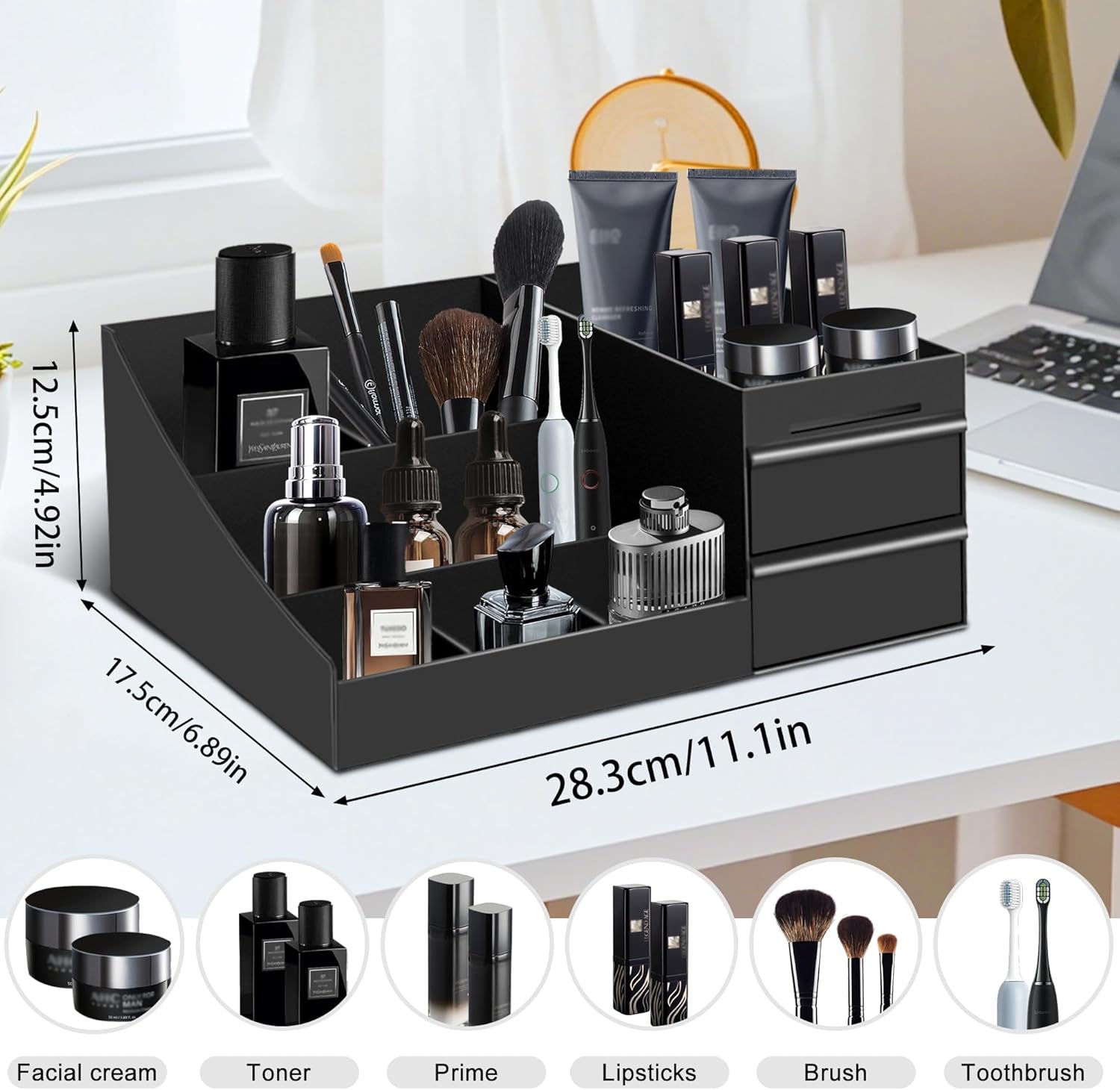 Organizzatore da Bagno Vintage - Men'S Accessories Tray recensione e prezzo