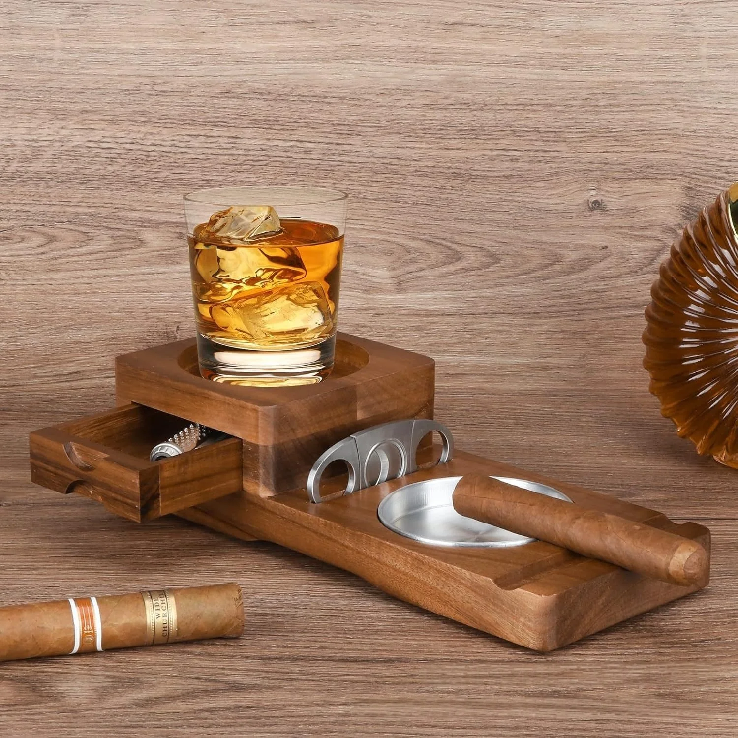 Scatola per accessori per siga - Cigar Cutter Set recensione e prezzo