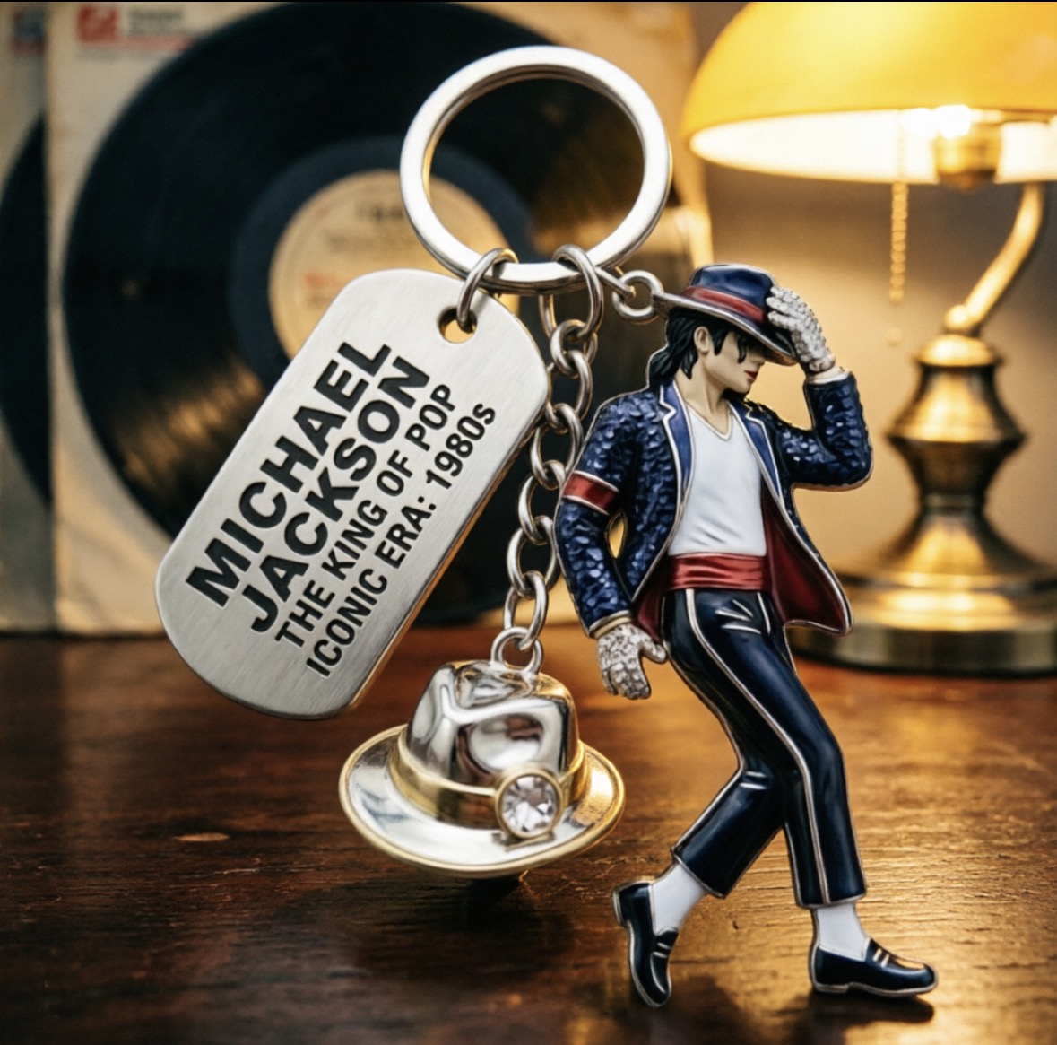 Portachiavi di Michael Jackson - Men Keychain Accessories recensione e prezzo
