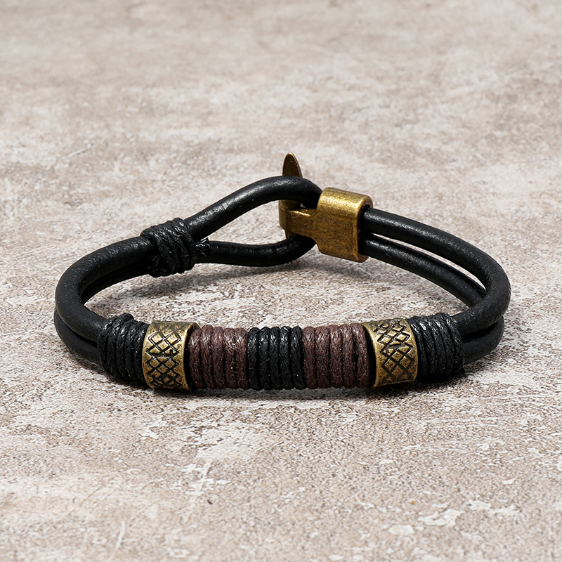 Bracciale etnico da uomo in st - Men Accessories Pk recensione e prezzo