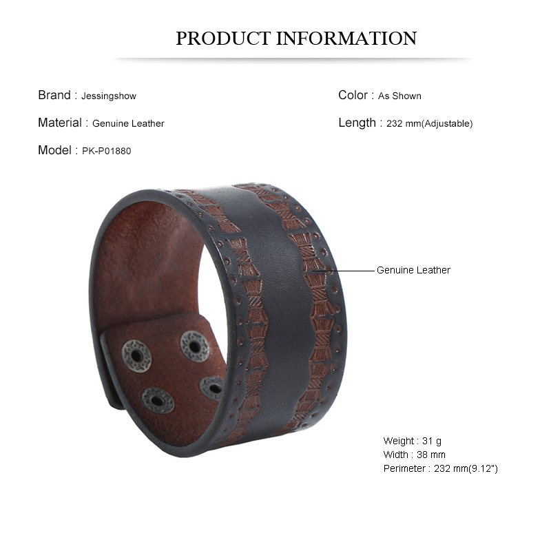 Bracciale vintage punk da uomo - Men Accessories Pk recensione e prezzo