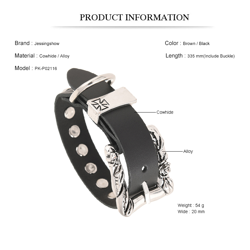 Bracciale con fibbia grande st - Men Accessories Pk recensione e prezzo