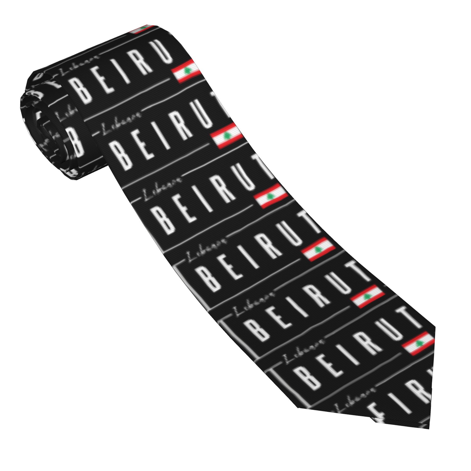 Cravatta con Bandiera di Beiru - Men Accessories Lebanon recensione e prezzo