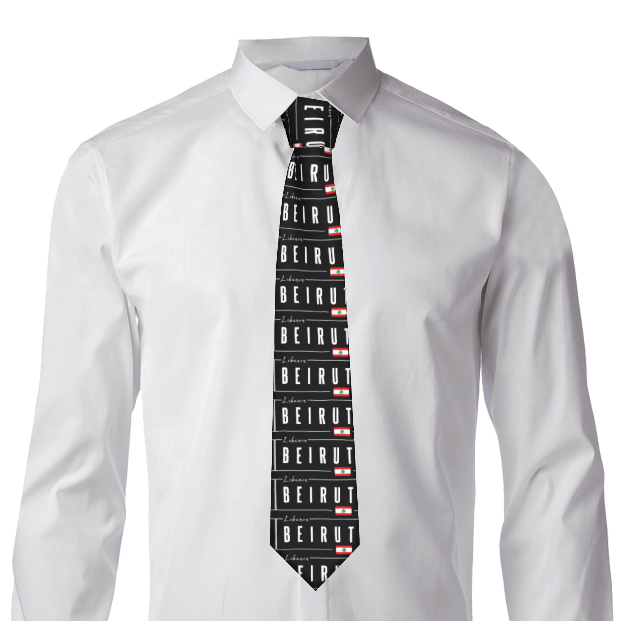 Cravatta con Bandiera di Beiru - Men Accessories Lebanon recensione e prezzo