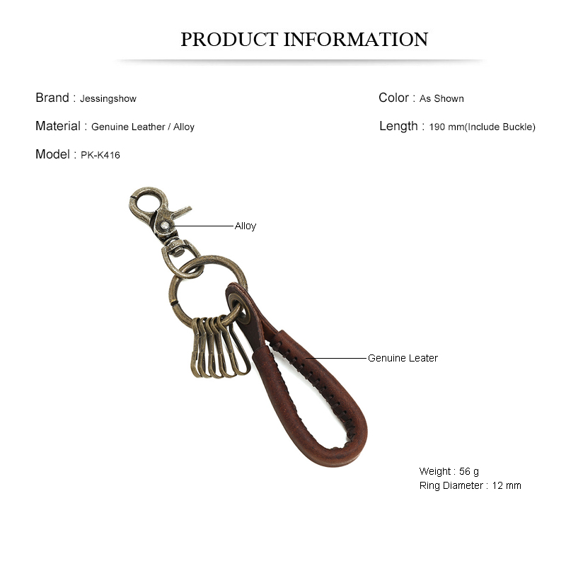 Tasca in vera pelle per chiavi - Men Accessories Pk recensione e prezzo