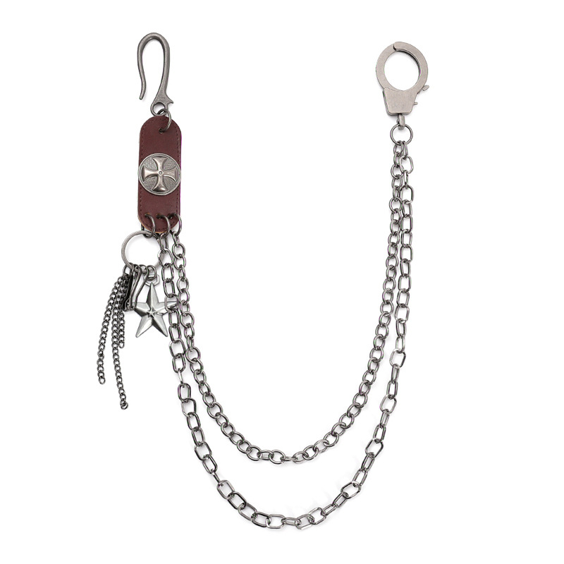 Punk Steet Portachiavi in pell - Men Accessories Pk recensione e prezzo