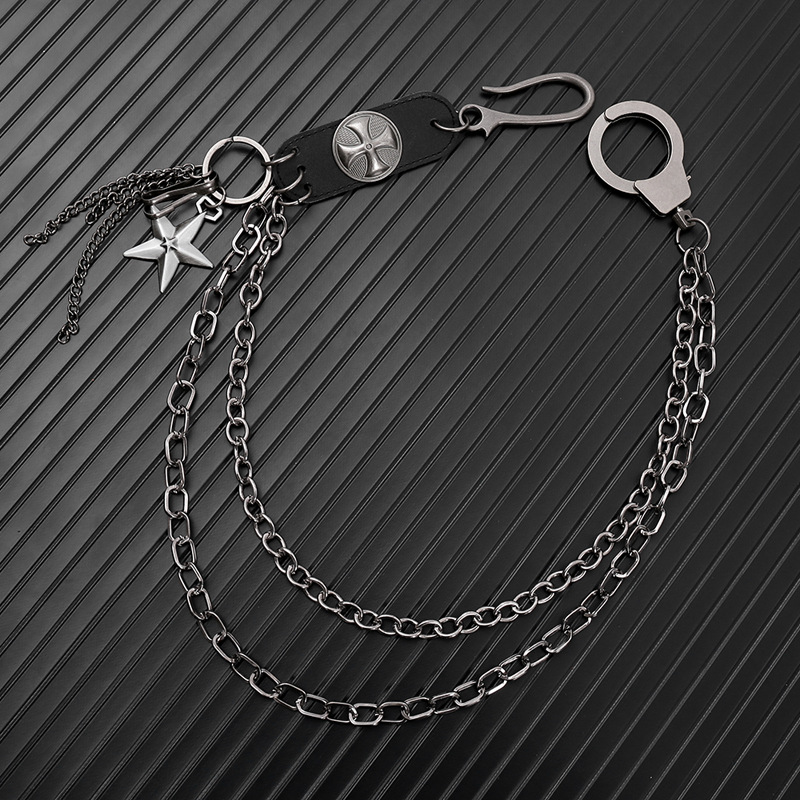 Punk Steet Portachiavi in pell - Men Accessories Pk recensione e prezzo