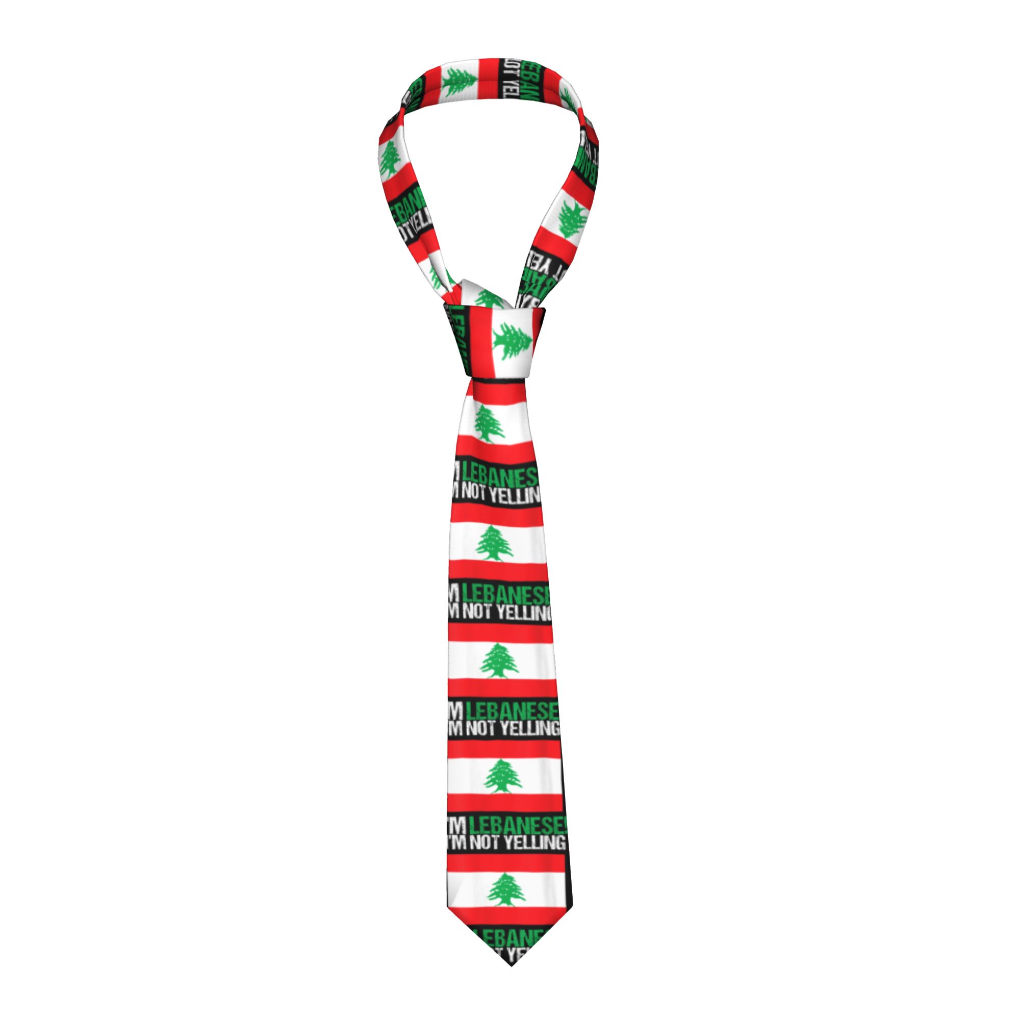 Cravatta da uomo con bandiera  - Men Accessories Lebanon recensione e prezzo