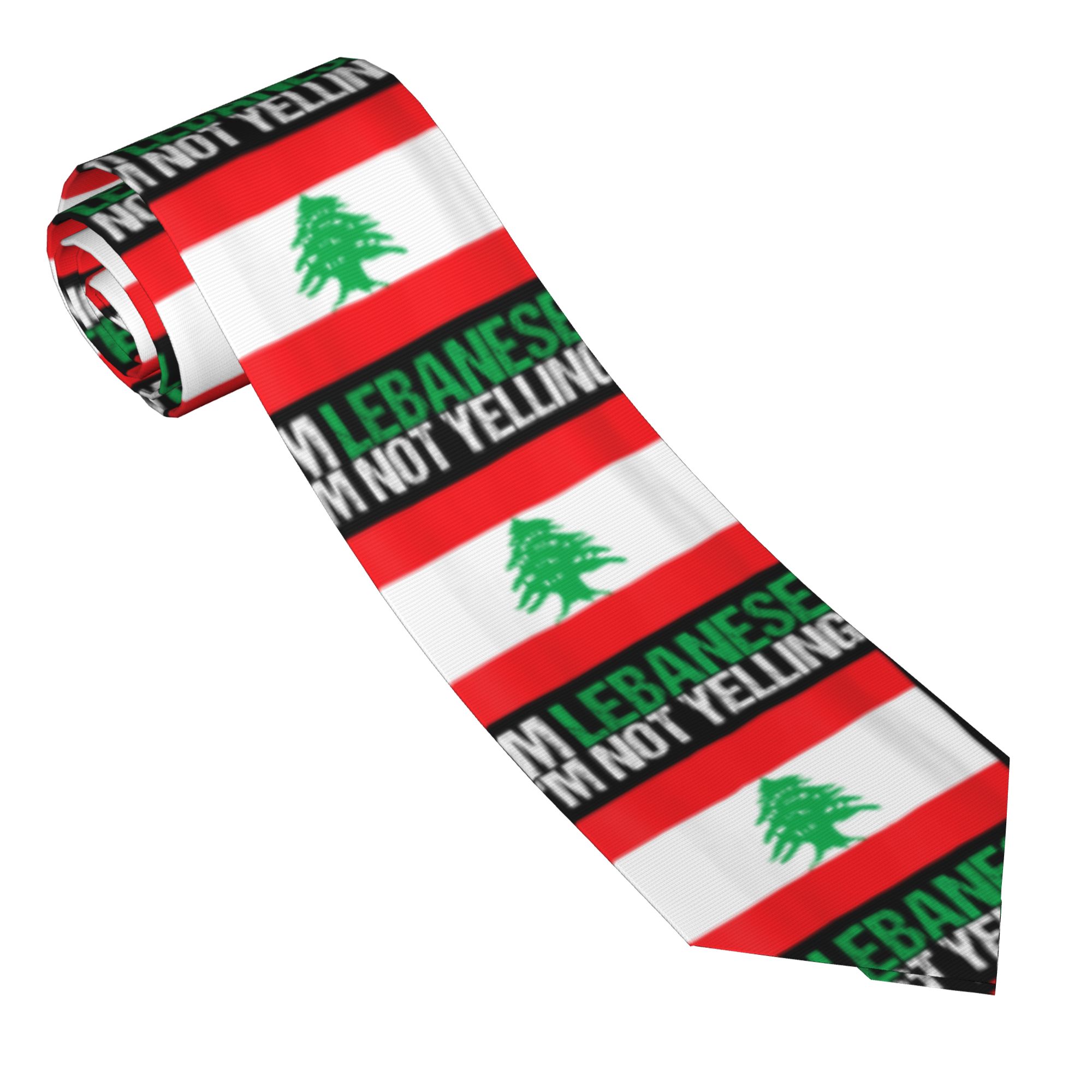 Cravatta da uomo con bandiera  - Men Accessories Lebanon recensione e prezzo