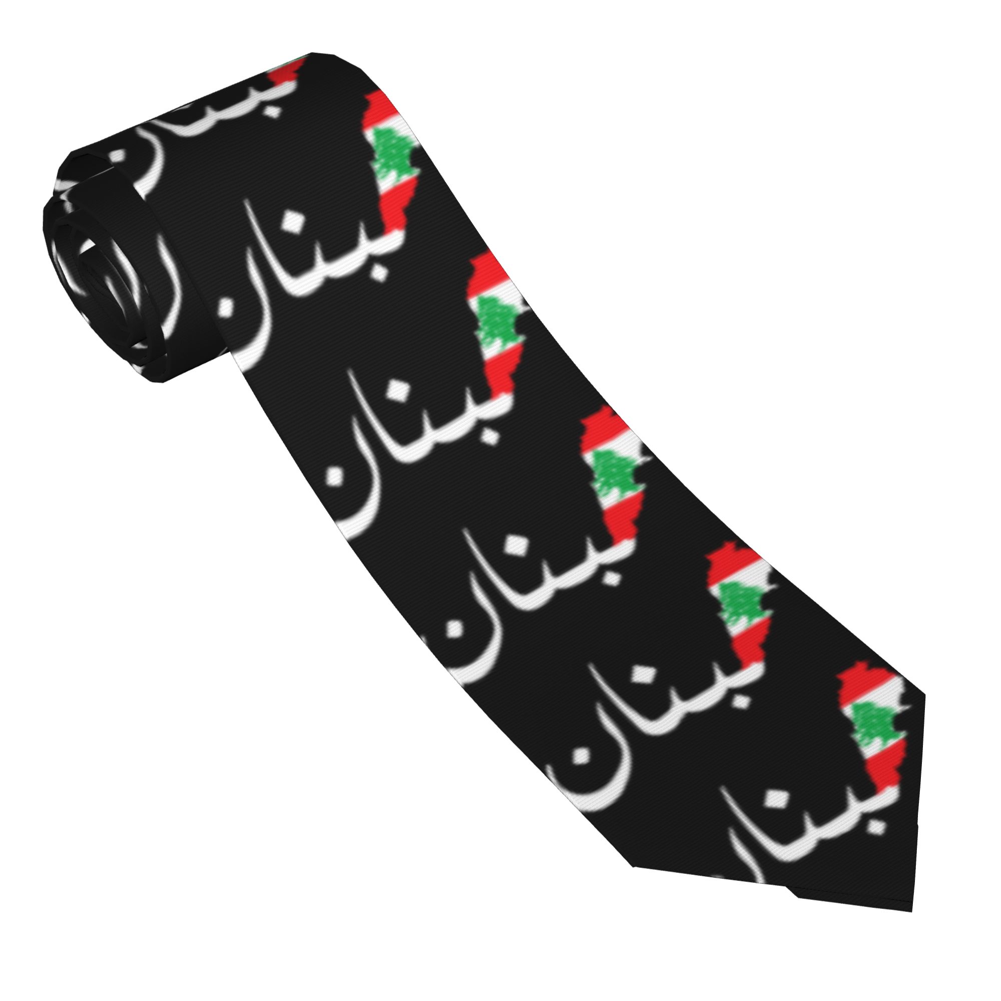 Cravatta con design bandiera e - Men Accessories Lebanon recensione e prezzo