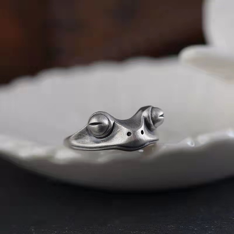 Anello rana retrò invecchiato  - Men Accessories Drawing recensione e prezzo