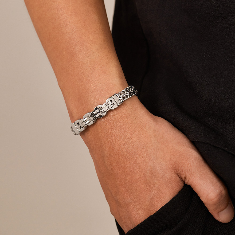 Bracciale da Uomo in Acciaio I - Men Accessories Pk recensione e prezzo