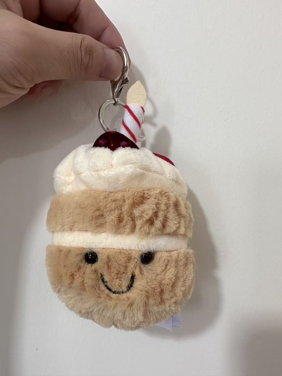 Nuovo portachiavi in peluche d - Men Keychain Accessories recensione e prezzo