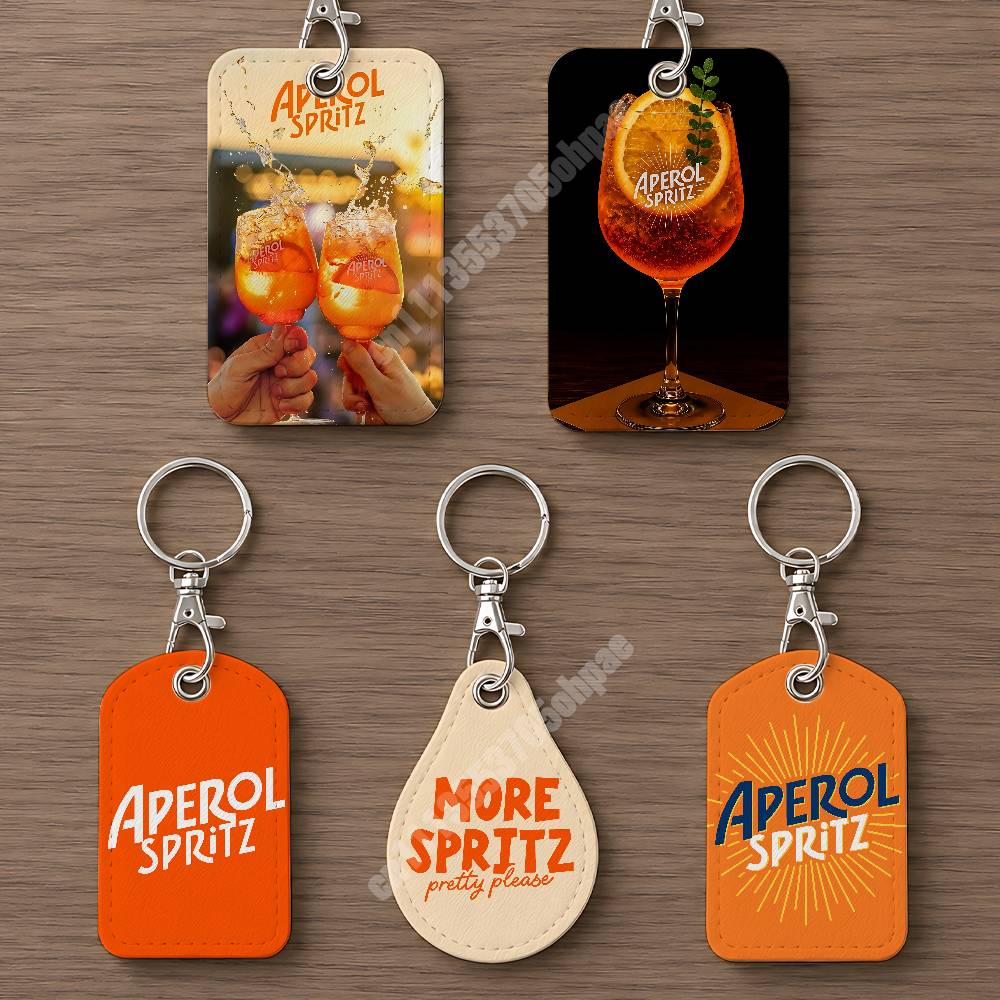 Portachiavi in Pelle Arancione - Men Keychain Accessories recensione e prezzo