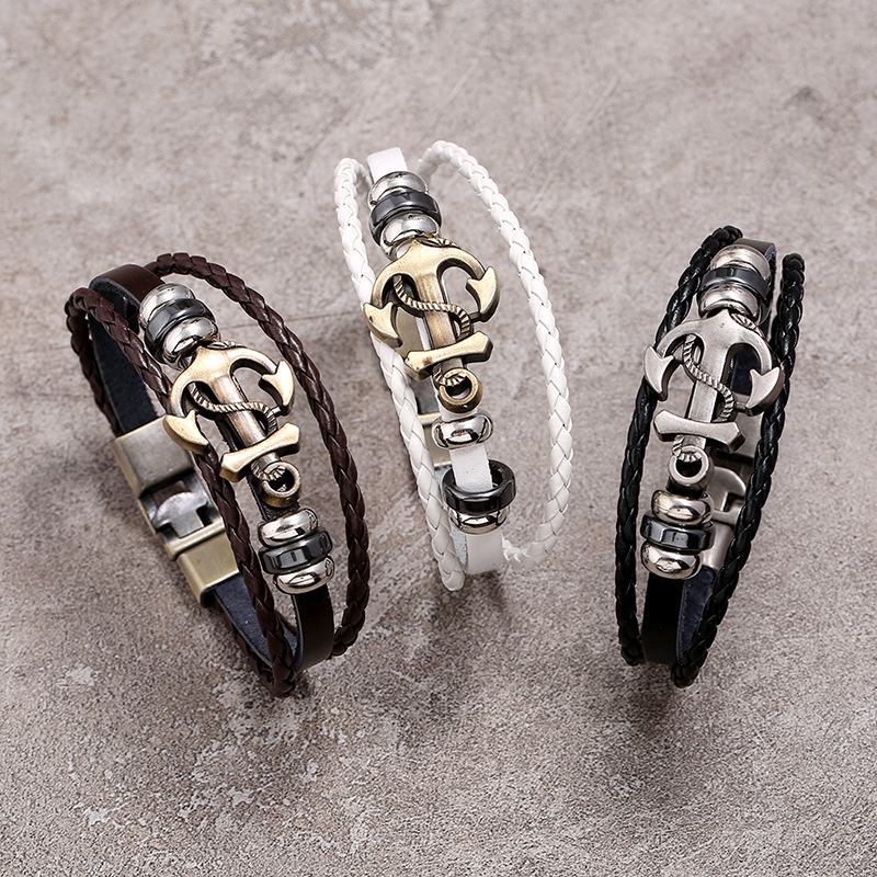 Braccialetti di corda di cuoio - Men Accessories Pk recensione e prezzo