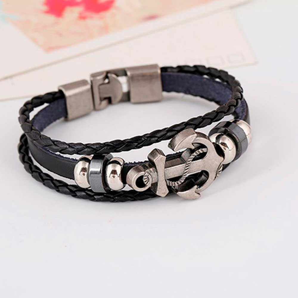 Braccialetti di corda di cuoio - Men Accessories Pk recensione e prezzo